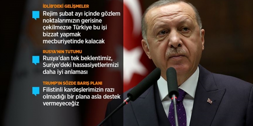 Erdoğan: Askerimize Yapılan Saldırı Türkiye Açısından Suriye'de Yeni Bir Dönemin Miladıdır