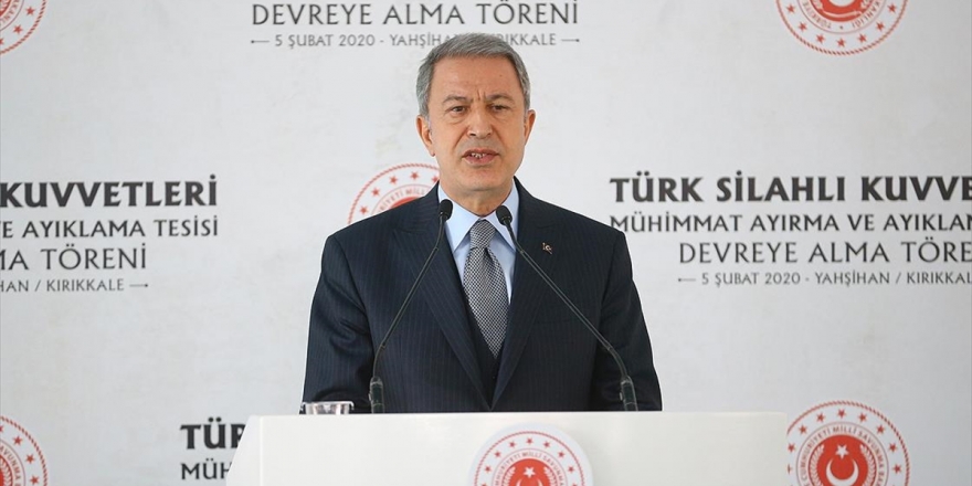Bakan Akar: TSK Her Türlü Tehdit Ve Tehlikeye Karşı Mücadelesini Azim Ve Kararlılıkla Sürdürmektedir