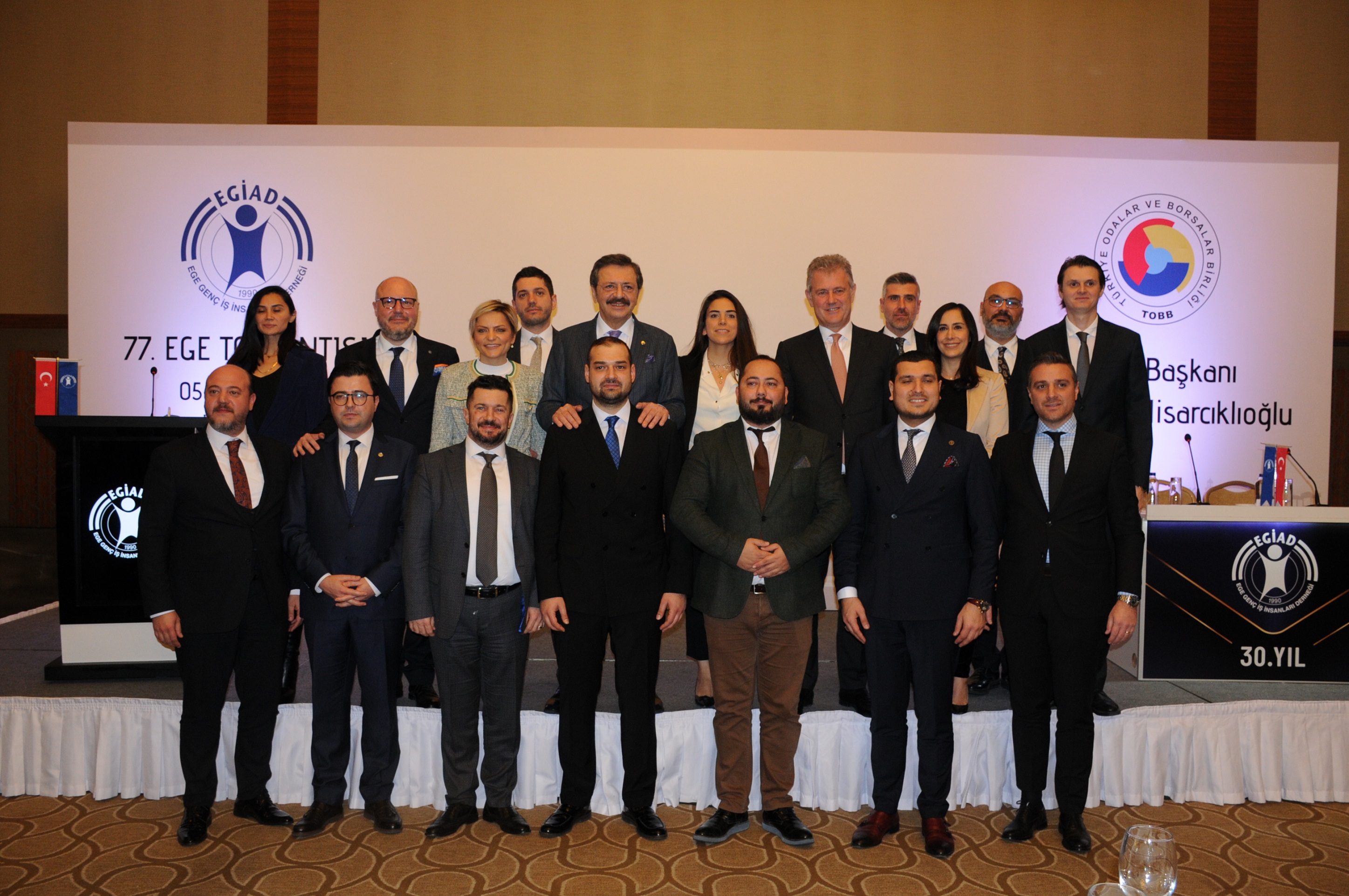 EGİAD’IN 77. EGE TOPLANTISI’NIN KONUĞU TOBB BAŞKANI RİFAT HİSARCIKLIOĞLU