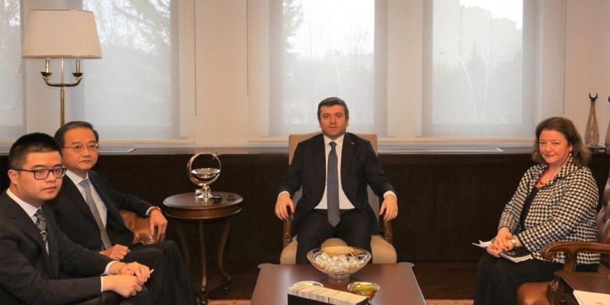 Dışişleri Bakan Yardımcısı Kıran, Çin'in Ankara Büyükelçisi Deng'i Kabul Etti