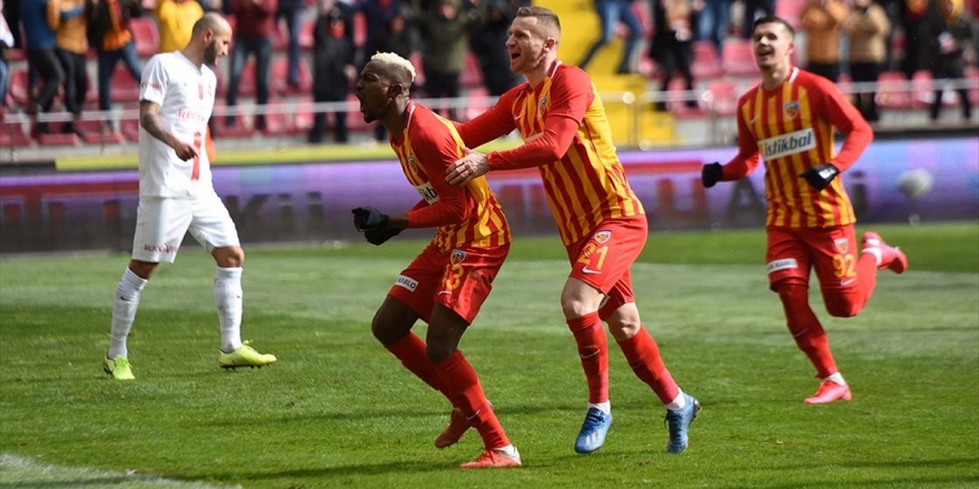 Antalyaspor Maçındaki Oyun Kayserispor'u Ümitlendirdi