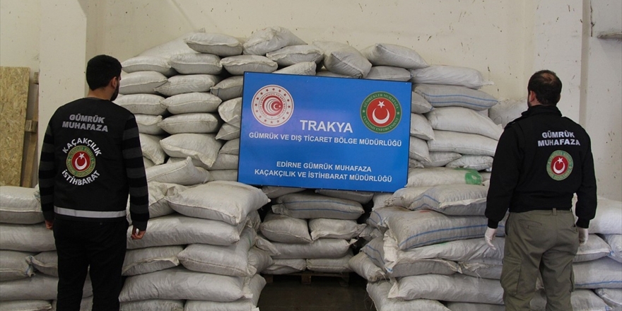 Bakan Pekcan: Kapıkule'de Bir Operasyonda 2 Ton 70 Kilogram Esrar Ele Geçirildi