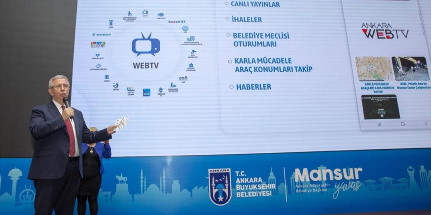 'Başkent Mobil' Uygulaması Tanıtıldı