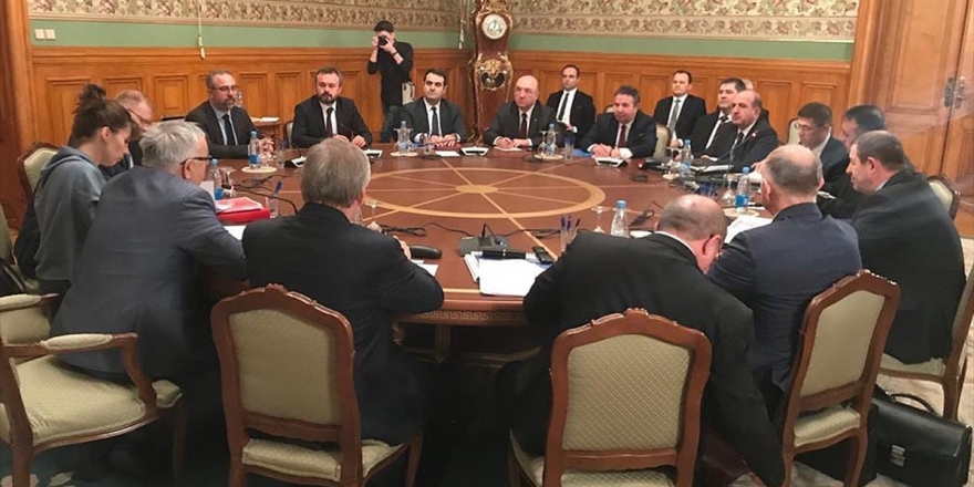 Türk Heyeti Moskova'da Rus Heyetiyle İdlib'i Görüştü