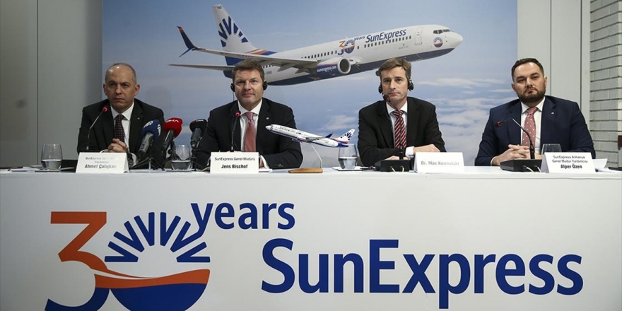 Sunexpress'ten 2019'da 1,4 Milyar Avro Gelir