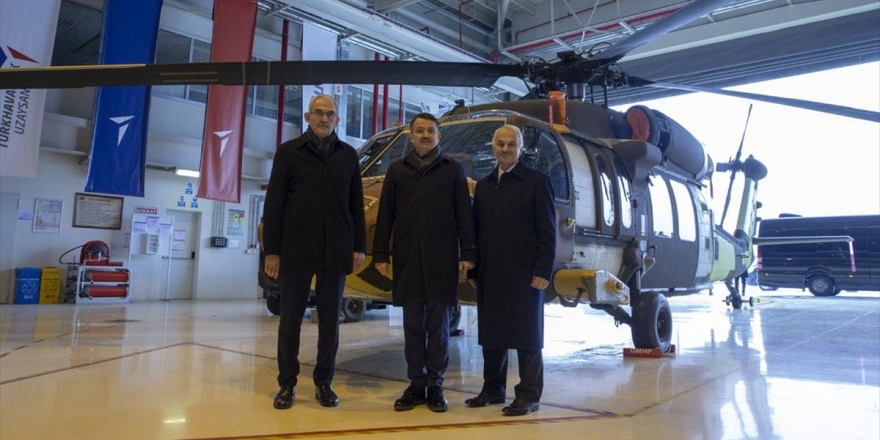 Orman Yangınlarıyla Mücadelede Yerli Helikopter Atağı