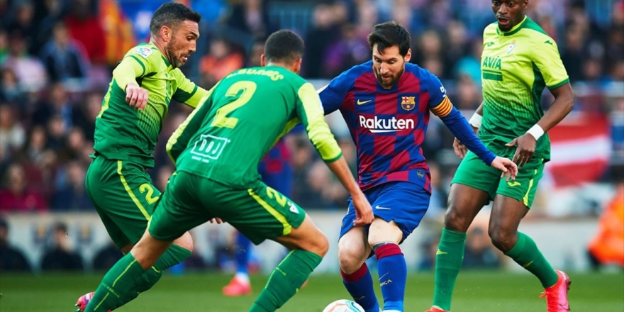 Barcelona Messi İle Kazandı