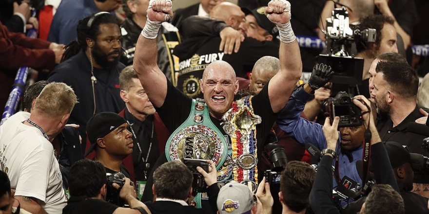 Boksta Ağır Sıklet Unvan Maçının Galibi Fury