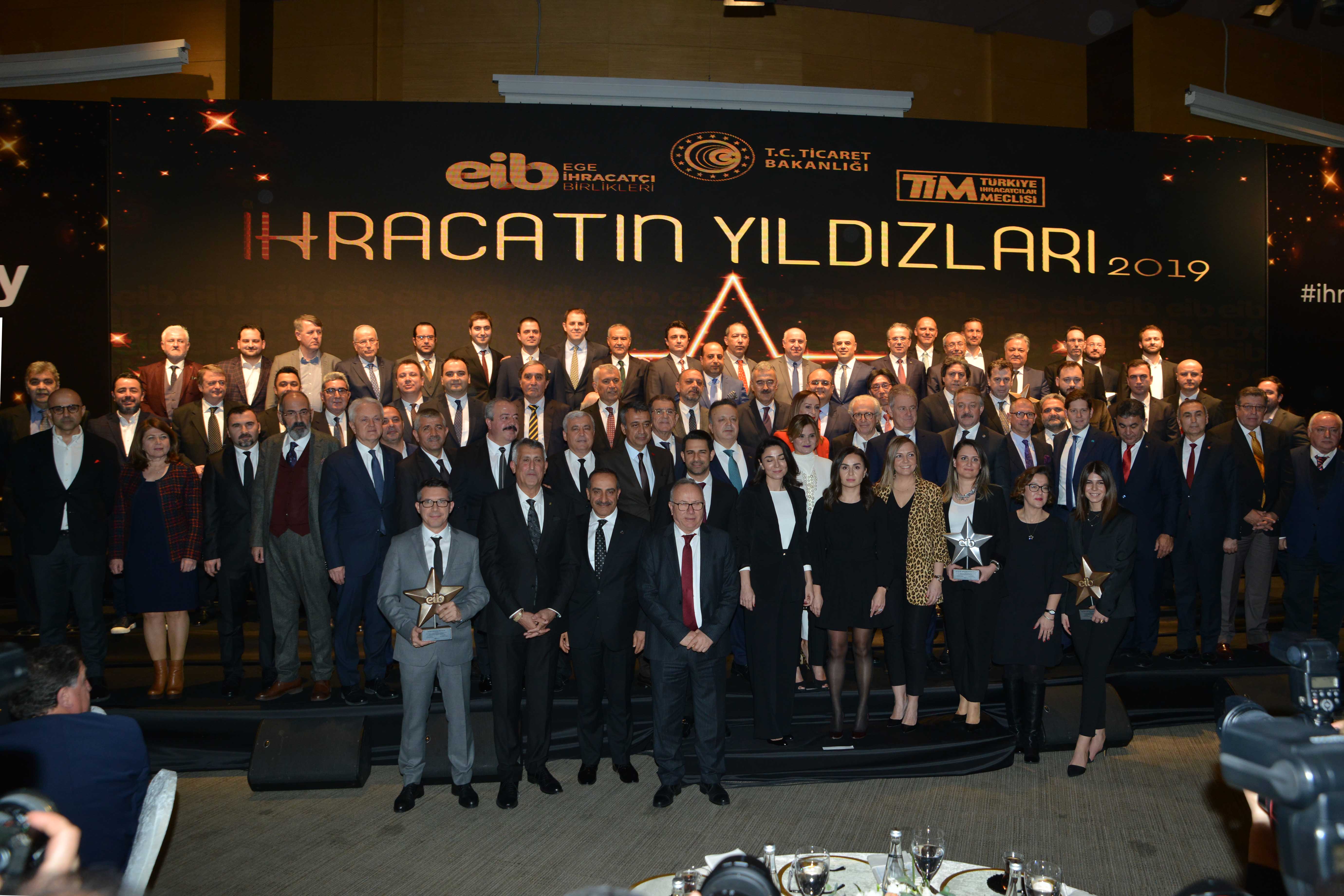 İhracatın yıldızları zirvedeki yerini aldı