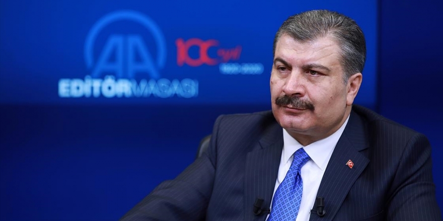 Sağlık Bakanı Koca Aa Editör Masası'na Konuk Olacak