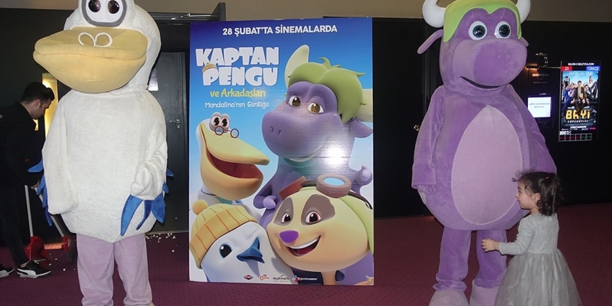 'Kaptan Pengu Ve Arkadaşları: Mandalina’nın Günlüğü' Filminin Ön Gösterimi Yapıldı
