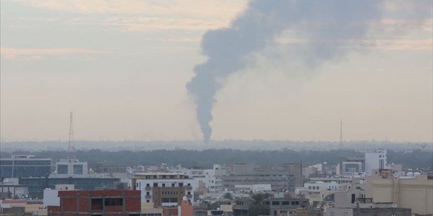 UMH Askeri Güçleri Trablus’un Güneyindeki 11 Hafter Mevzisini Vurdu