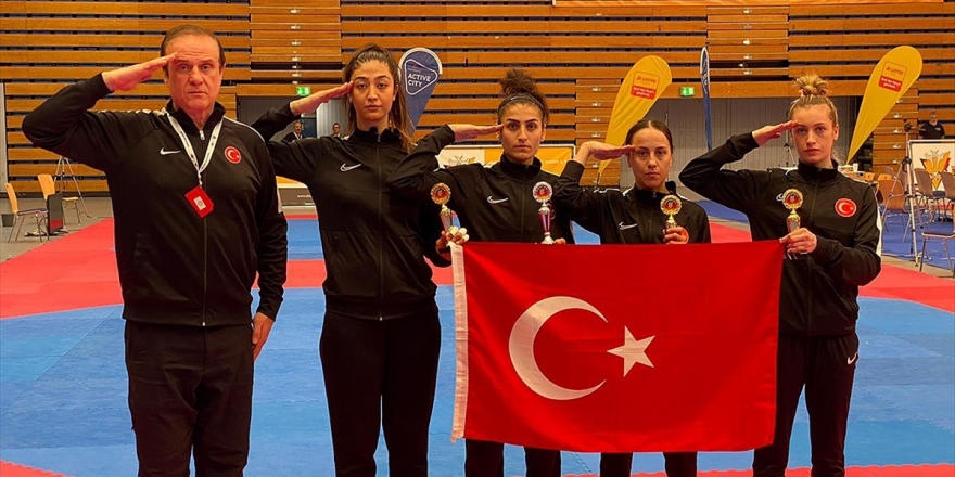 Milli Tekvandocular Almanya'da 4 Madalya Kazandı