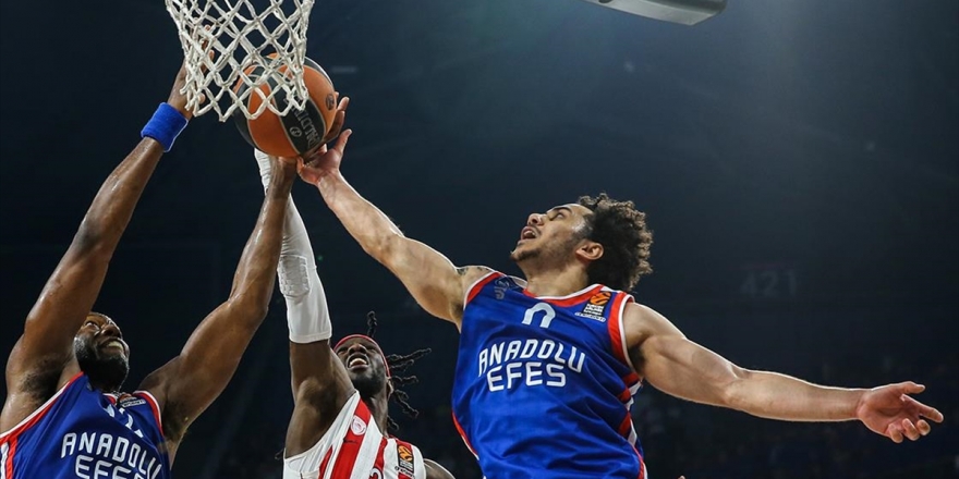 Thy Avrupa Liginde Bu Yıl İlk Kez Kaybeden Anadolu Efes, Olympiakos'u Konuk Edecek