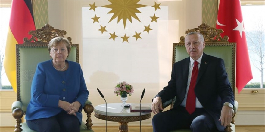 Erdoğan Ve Merkel'den İdlib Görüşmesi