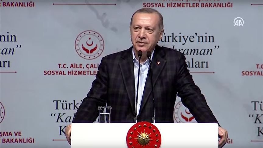 Cumhurbaşkanı Erdoğan: Kadını meta alarak gören hiçbir toplumun geleceği aydınlık olamaz