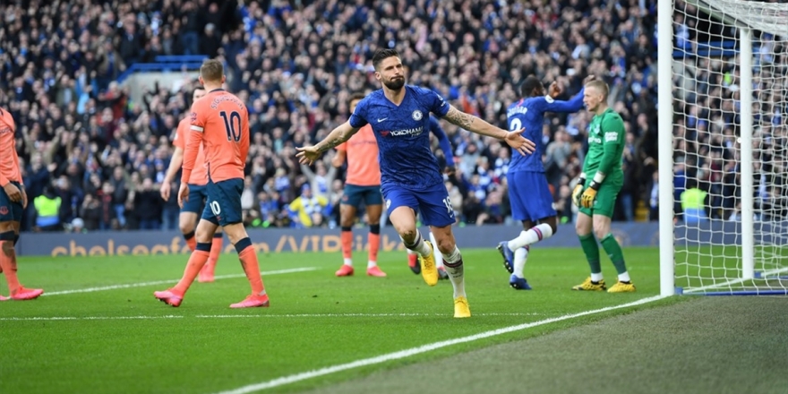 Chelsea, Everton'ı Farklı Mağlup Etti