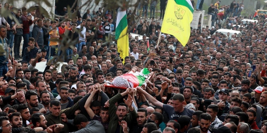 Batı Şeria, Çocuk Şehidini Uğurladı