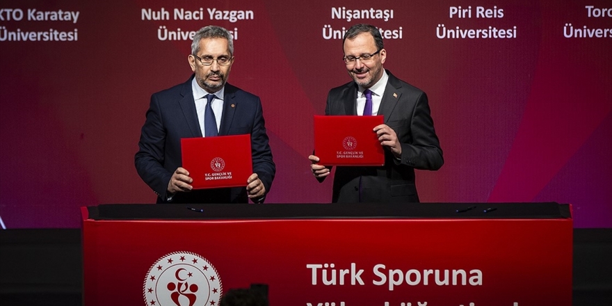 Gençlik Ve Spor Bakanlığı 24 Vakıf Üniversitesiyle Daha Protokol İmzaladı