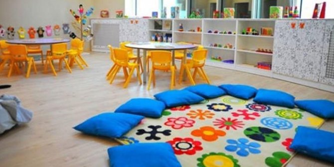 Kreşler ve bakım evleri tatil edildi