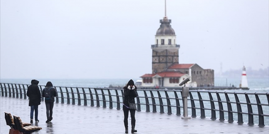 Türkiye Soğuk Ve Yağışlı Havanın Etkisine Girecek