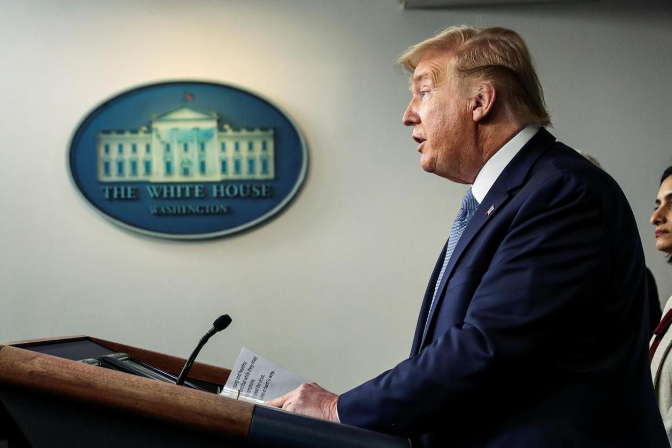 Trump: Kendimi, bir savaş zamanı başkanı gibi görüyorum