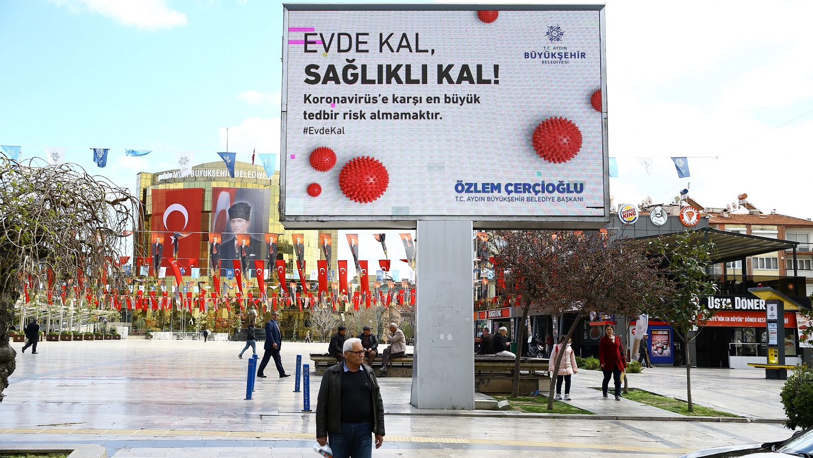 AYDIN BELEDİYE BAŞKANI ÇERÇİOĞLU'NDAN "EVDE KAL" ÇAĞRISI