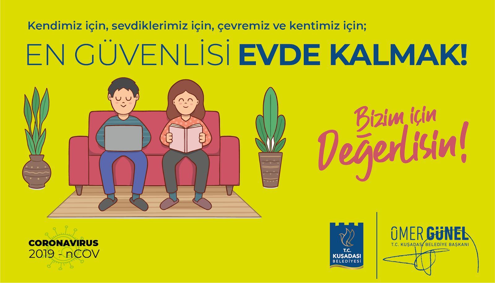 KUŞADASI’NDA KORONAVİRÜS’E KARŞI ÖNLEMLER ARALIKSIZ DEVAM EDİYOR