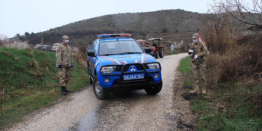 8 İlde 11 Köy Ve 2 Mahalle Yeni Tip Koronavirüse Karşı Karantinaya Alındı