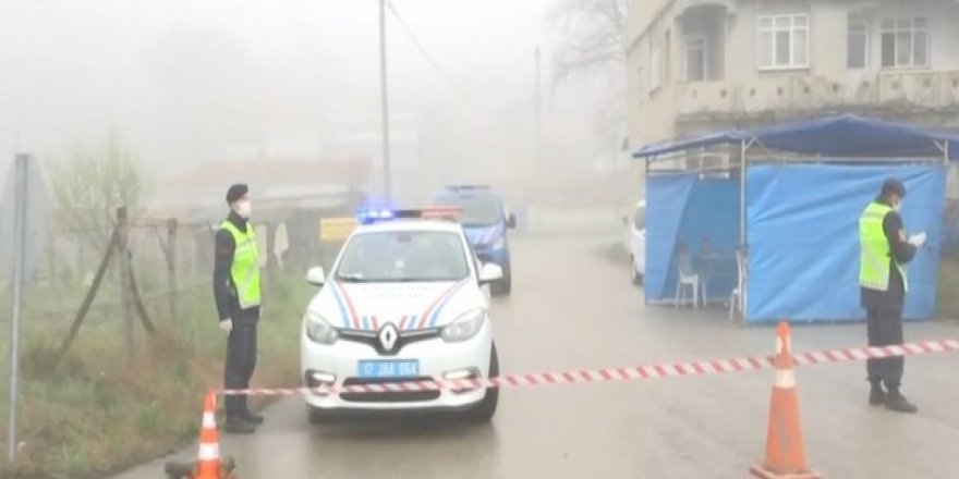 Çanakkale'de Maltepe Köyü’ne Koronavirüs Karantinası