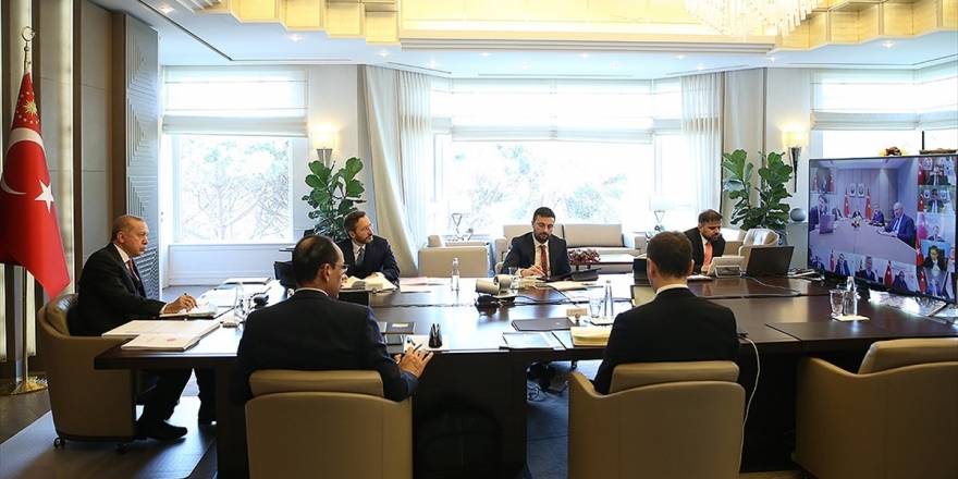 Cumhurbaşkanlığı Kabinesi Erdoğan Başkanlığında Toplandı