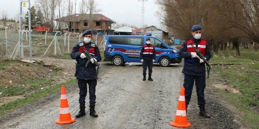 Çankırı’da Bir Köye Tedbir Amaçlı Giriş ve Çıkışlar Durduruldu