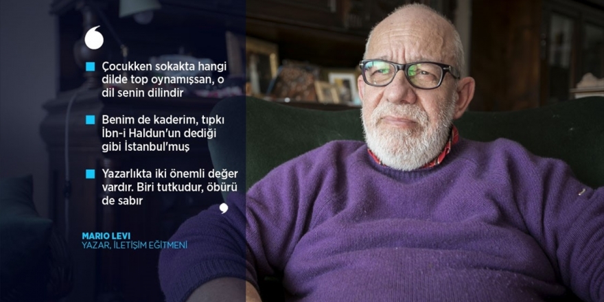 Yazar Mario Levi: Benim En Derin Vatanım Türkçedir