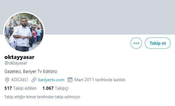 "Ankara Kuşu" hesabının sahibi Oktay Yaşar hakkında flaş gelişme! .