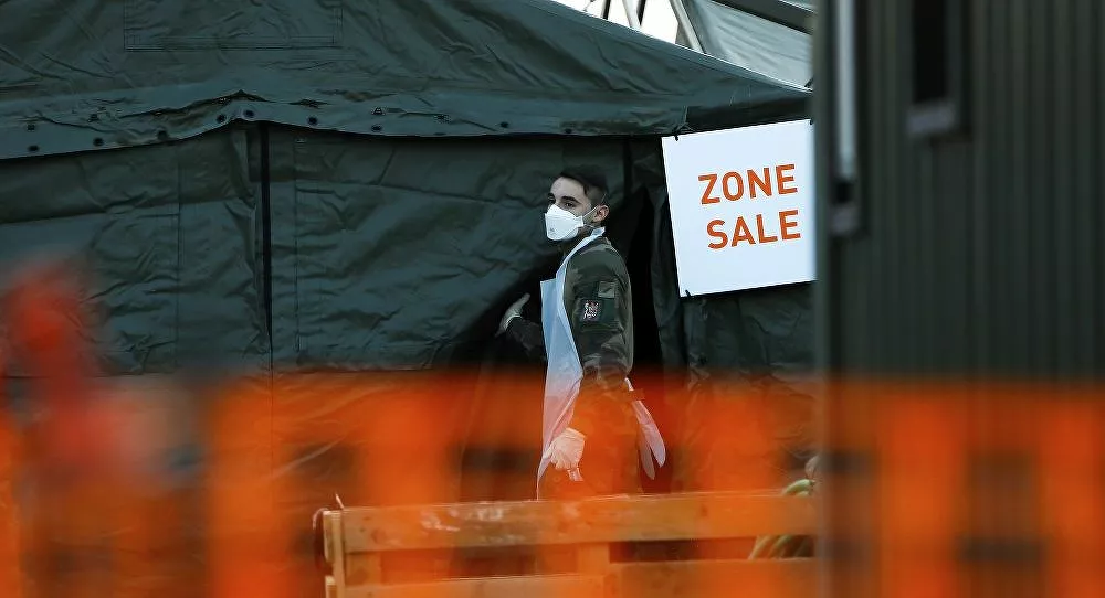 Fransa'da 600 askerin Kovid-19 testi pozitif çıktı