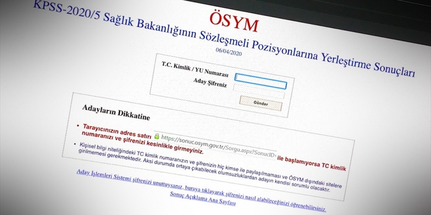 Sağlık Bakanlığına 18 Bin Personel Yerleştirme Sonuçları Açıklandı