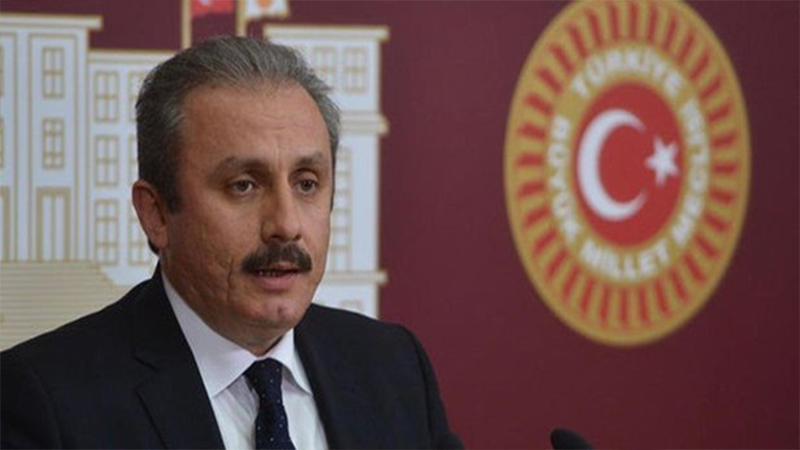 TBMM Başkanı Şentop: 23 Nisan için hazırladığımız kutlamalar iptal edildi, evlerde İstiklal Marşı okuyalım