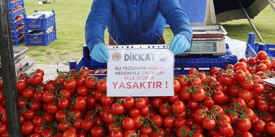 Pazarcılardan Vatandaşa 'Seçmece Yasağına Uyun' Mesajı