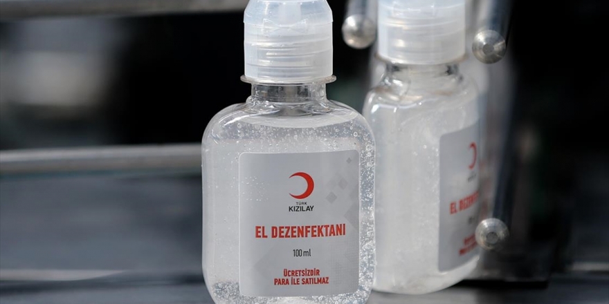Türk Kızılay İhtiyaç Sahiplerine El Dezenfektanı Dağıtacak