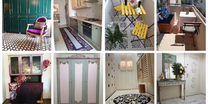 Kadınlardan 'Evde Kal Dönüştür' Hareketi