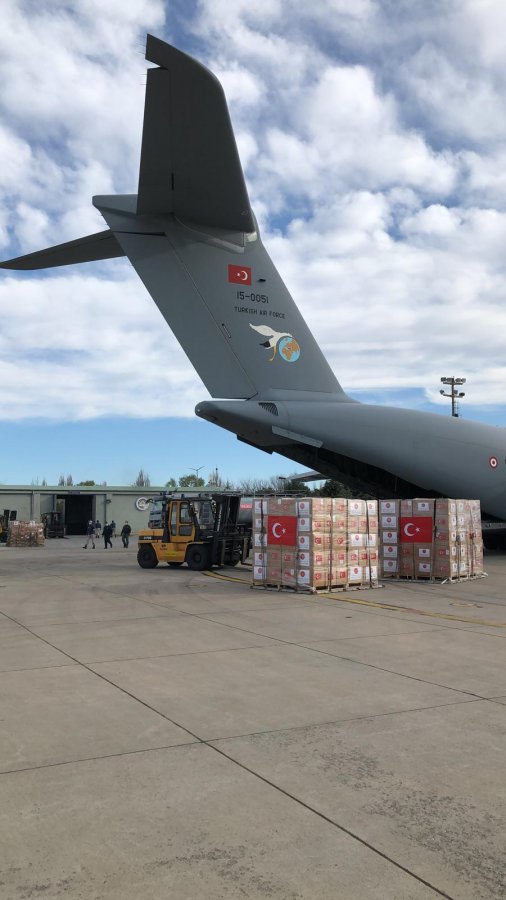 Türkiye 57 ülkeye korona yardımında bulundu