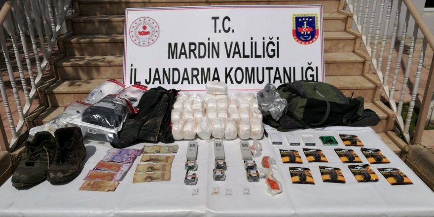 Mardin'de teröristlerin bombalı saldırı planı bozuldu