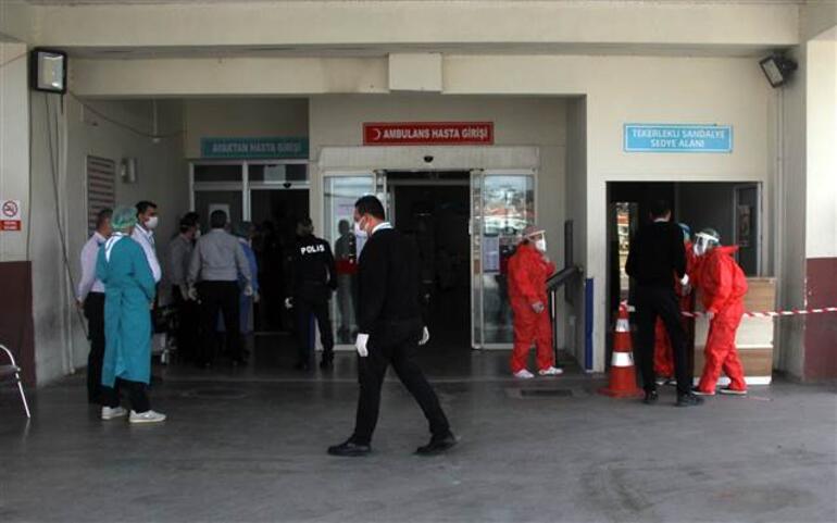 Corona Virüs şüphesiyle hastaneye gitti, 'maske tak' diyen güvenlik görevlilerine saldırdı