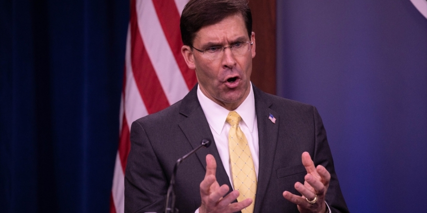 ABD Savunma Bakanı Esper: Çin'in Kovid-19'la İlgili Gerçekleri Saklamasına Göz Yumamayız