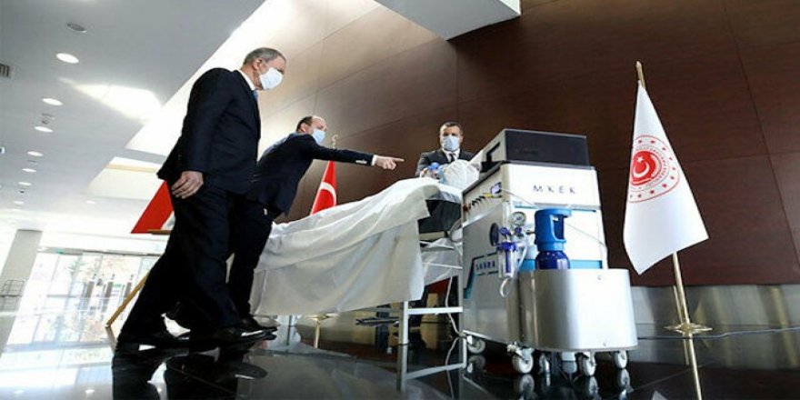 Yerli ve milli imkanlarla solunum cihazı üretildi