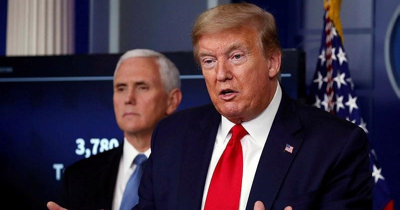 Trump, koronavirüsün Vuhan'daki laboratuvardan çıktığı iddiasını 'mantıklı' buluyor