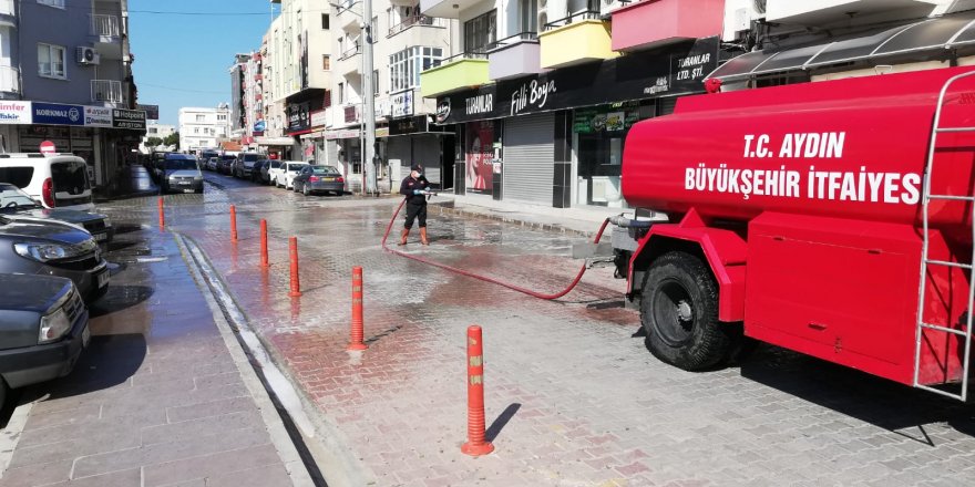 AYDIN BÜYÜKŞEHİR BELEDİYESİ SOKAĞA ÇIKMA YASAĞINDA DA HİZMETİNİ SÜRDÜRÜYOR