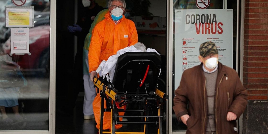 İspanya'da Kovid-19 Kaynaklı Ölüm Artış Hızındaki Düşüş Sürüyor