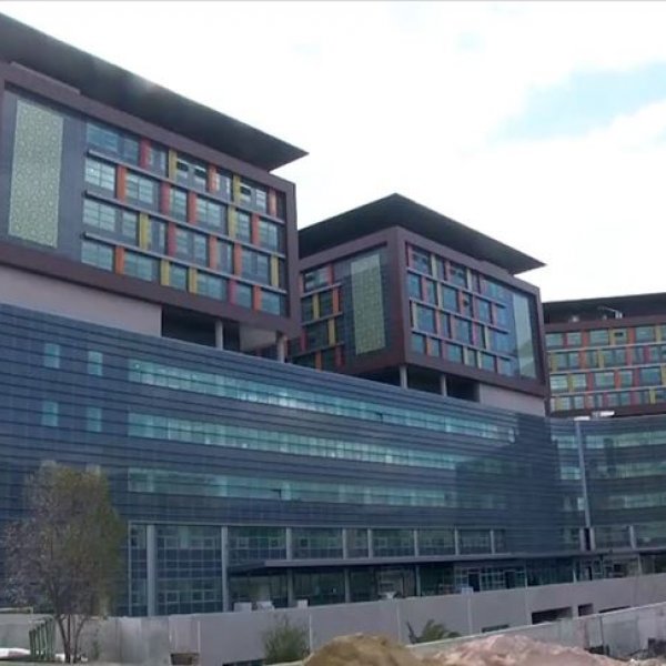 Göztepe Şehir Hastanesi'nin yüzde 90'ı tamamlandı