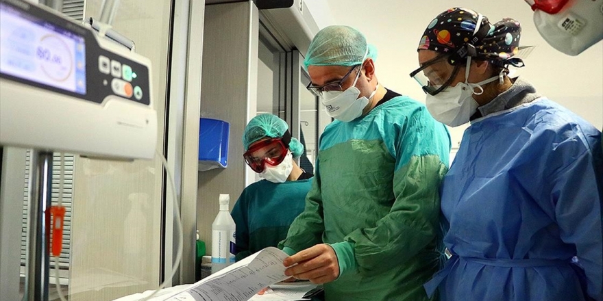 Aa Ekibi Tekirdağ Nkü Hastanesindeki 'Kovid-19 Tedavi Sürecini' Görüntüledi